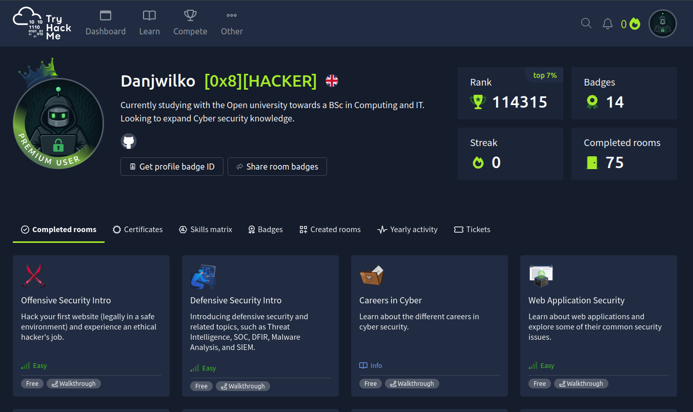 TryHackMe: Junior Penetration Tester Pathway preview